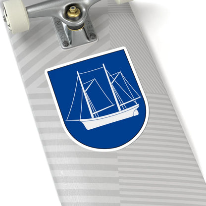 Holmsund-vapen (Sweden) (Coat of Arms) STICKER Vinyl Kiss-Cut Decal - The Sticker Space