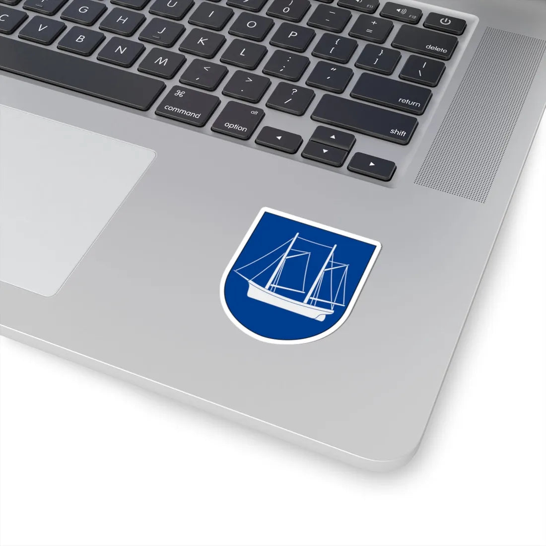 Holmsund-vapen (Sweden) (Coat of Arms) STICKER Vinyl Kiss-Cut Decal - The Sticker Space