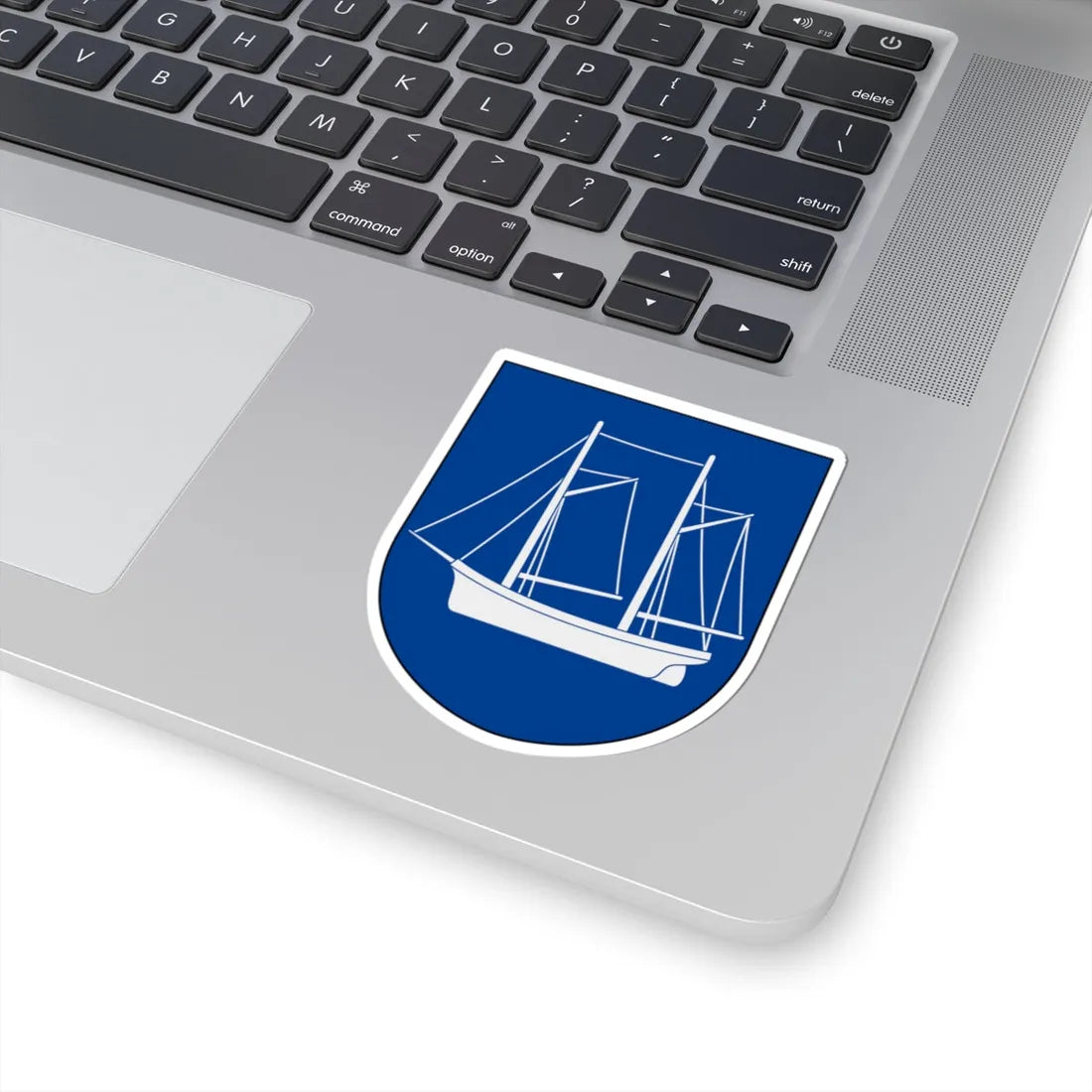 Holmsund-vapen (Sweden) (Coat of Arms) STICKER Vinyl Kiss-Cut Decal - The Sticker Space