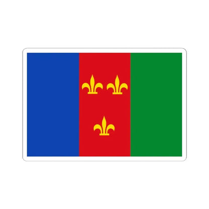 Holsbeek vlag (Belgium) STICKER Vinyl Kiss-Cut Decal 2 Inch White - The Sticker Space