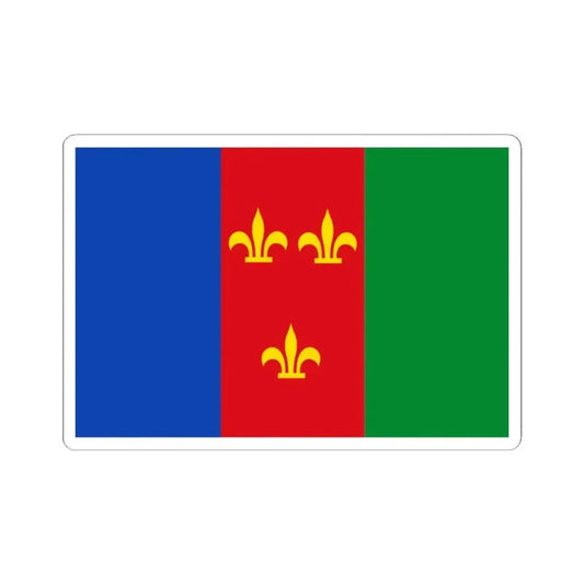 Holsbeek vlag (Belgium) STICKER Vinyl Kiss-Cut Decal 2 Inch White - The Sticker Space