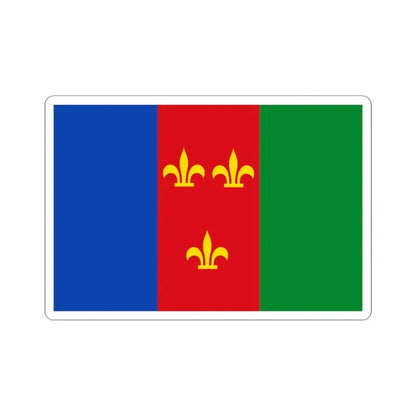 Holsbeek vlag (Belgium) STICKER Vinyl Kiss-Cut Decal 3 Inch White - The Sticker Space