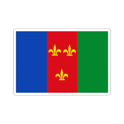 Holsbeek vlag (Belgium) STICKER Vinyl Kiss-Cut Decal 4 Inch White - The Sticker Space