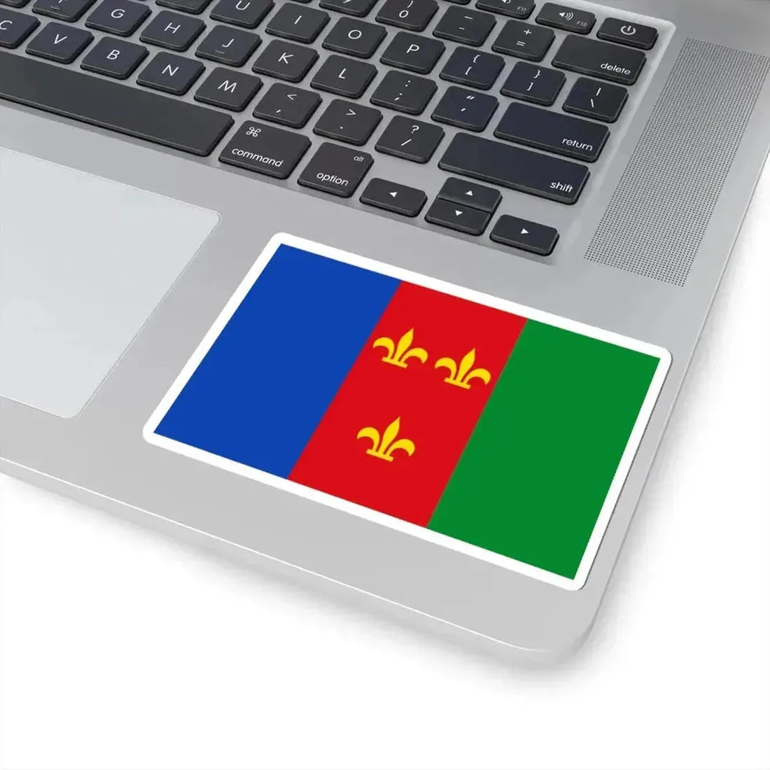 Holsbeek vlag (Belgium) STICKER Vinyl Kiss-Cut Decal - The Sticker Space