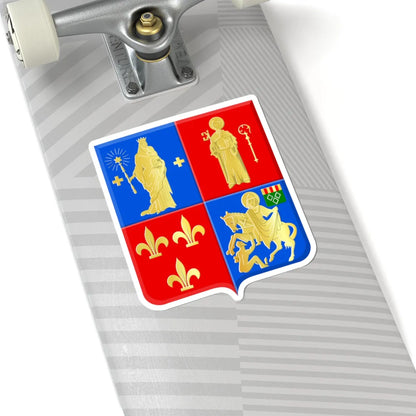 Holsbeek wapen (Belgium) (Coat of Arms) STICKER Vinyl Kiss-Cut Decal - The Sticker Space