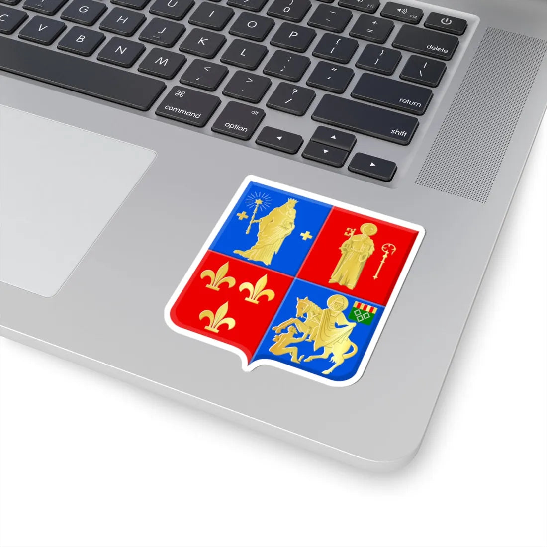 Holsbeek wapen (Belgium) (Coat of Arms) STICKER Vinyl Kiss-Cut Decal - The Sticker Space