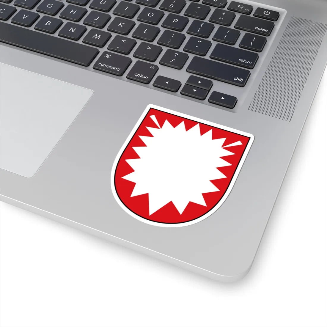 Holstein Arms (Denmark) (Coat of Arms) STICKER Vinyl Kiss-Cut Decal - The Sticker Space