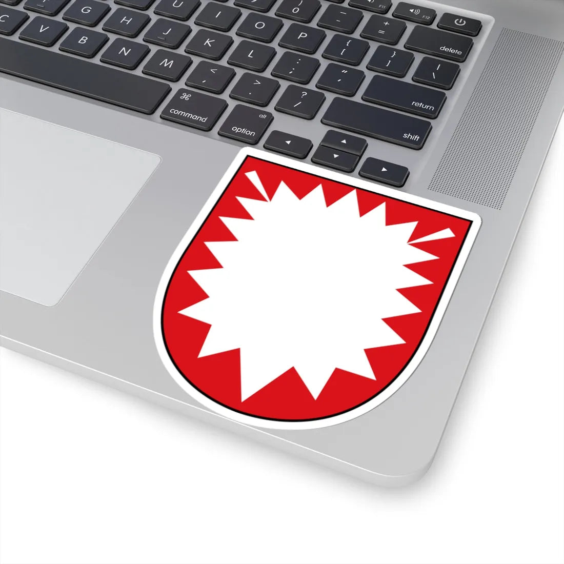 Holstein Arms (Denmark) (Coat of Arms) STICKER Vinyl Kiss-Cut Decal - The Sticker Space