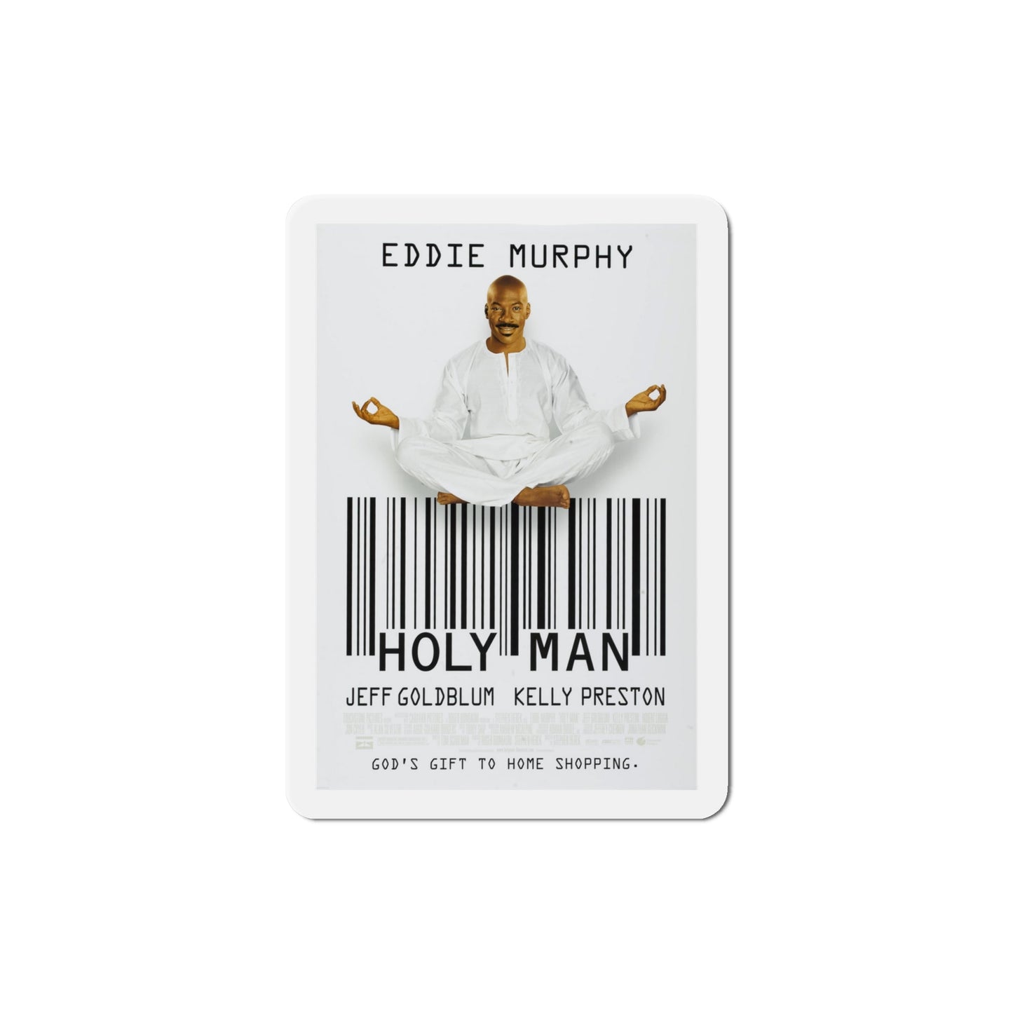 Holy Man 1998 Movie Poster Die-Cut Magnet-4" x 4"-The Sticker Space