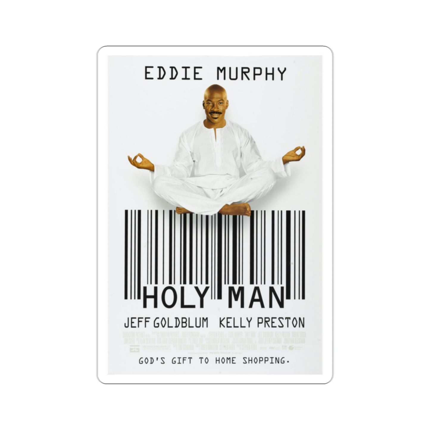 Holy Man 1998 Movie Poster STICKER Vinyl Die-Cut Decal-2 Inch-The Sticker Space