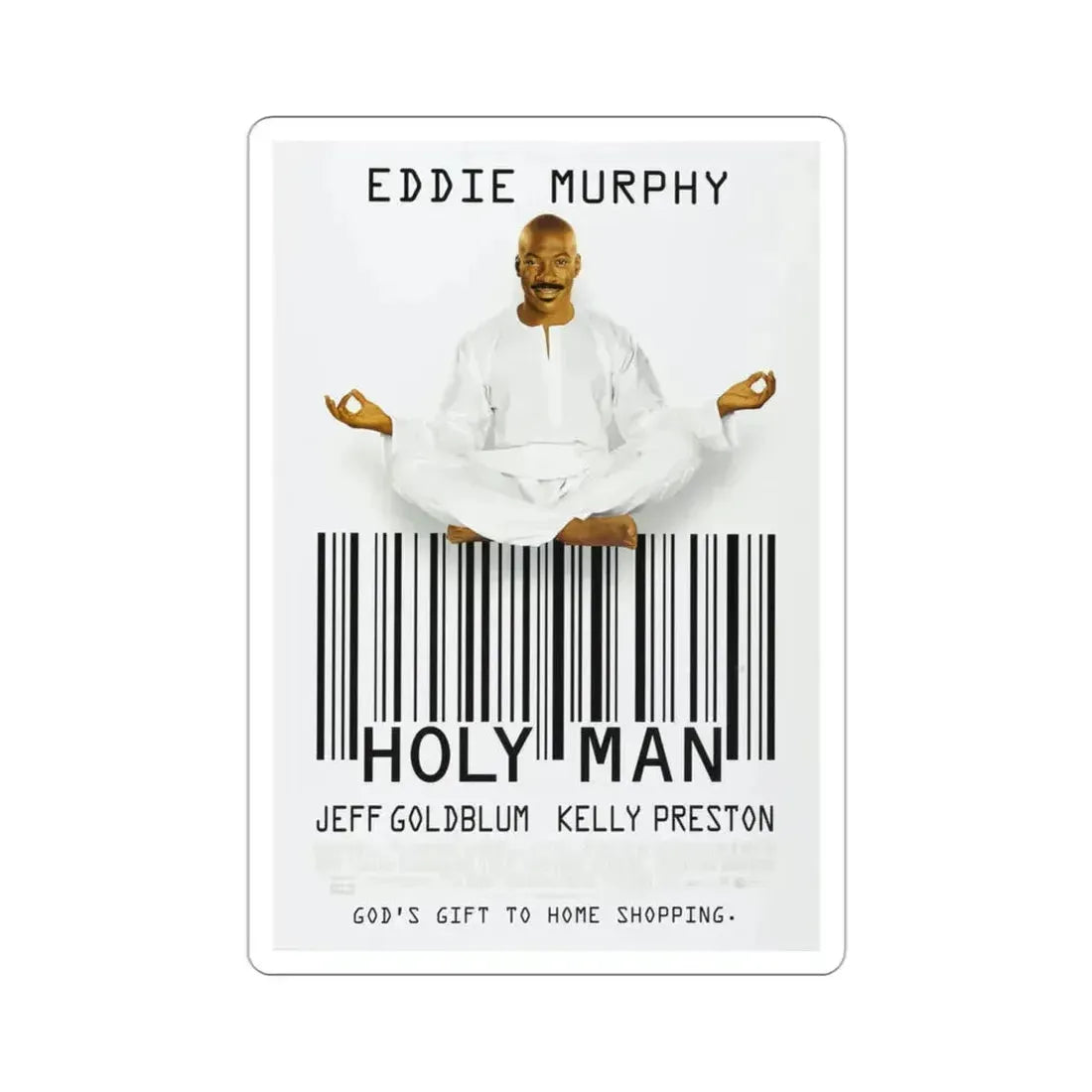 Holy Man 1998 Movie Poster STICKER Vinyl Die-Cut Decal 3 Inch - The Sticker Space