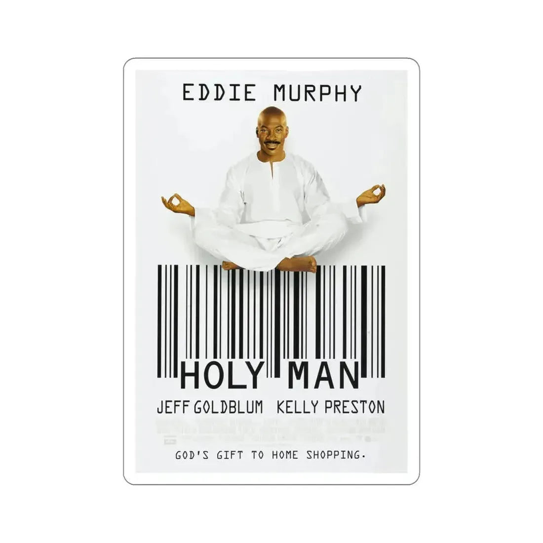 Holy Man 1998 Movie Poster STICKER Vinyl Die-Cut Decal 5 Inch - The Sticker Space