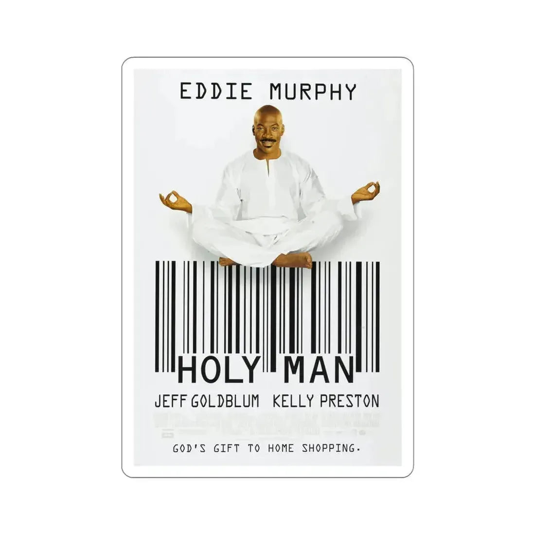 Holy Man 1998 Movie Poster STICKER Vinyl Die-Cut Decal 6 Inch - The Sticker Space