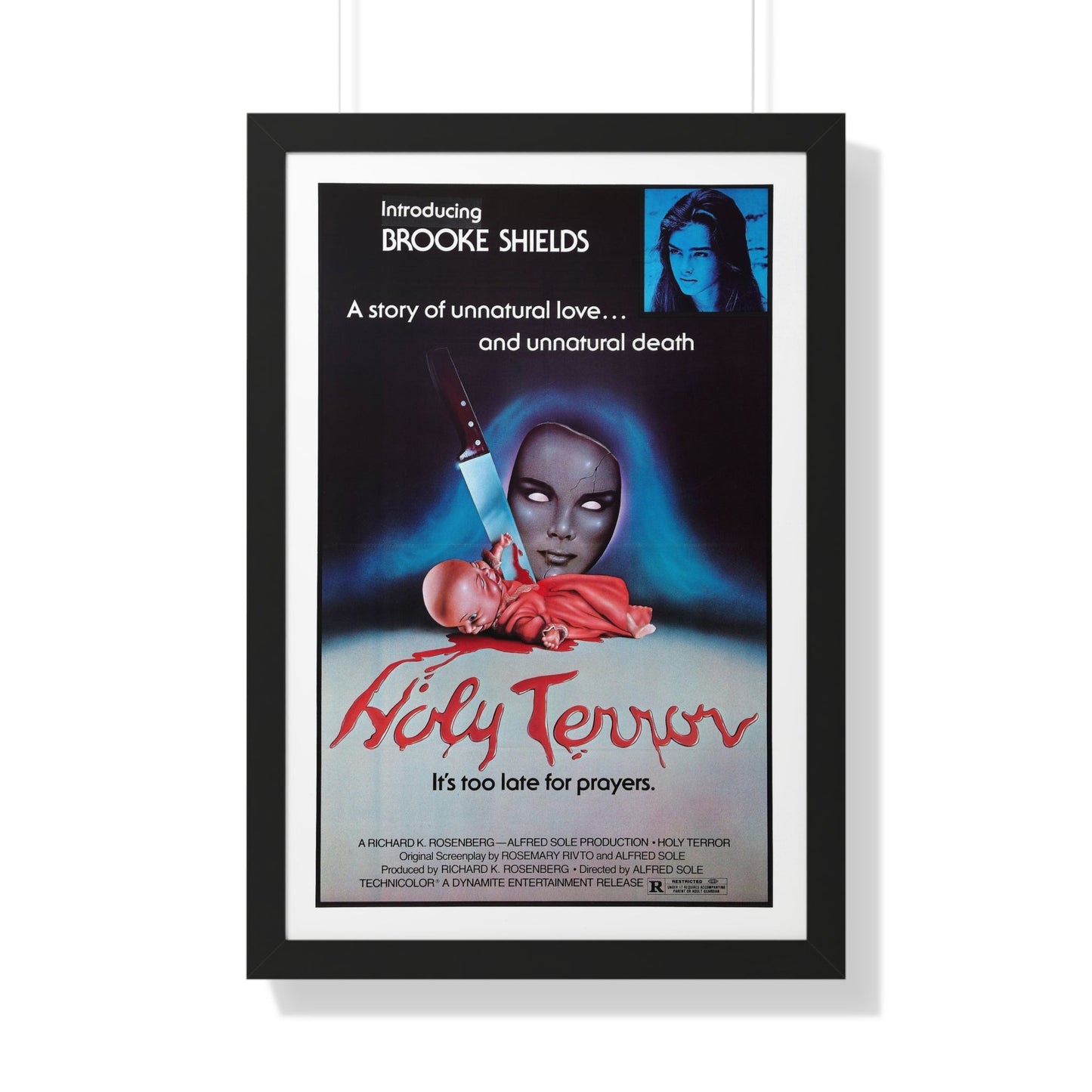 HOLY TERROR (ALICE SWEET ALICE) 1976 - Framed Movie Poster-20" x 30"-The Sticker Space