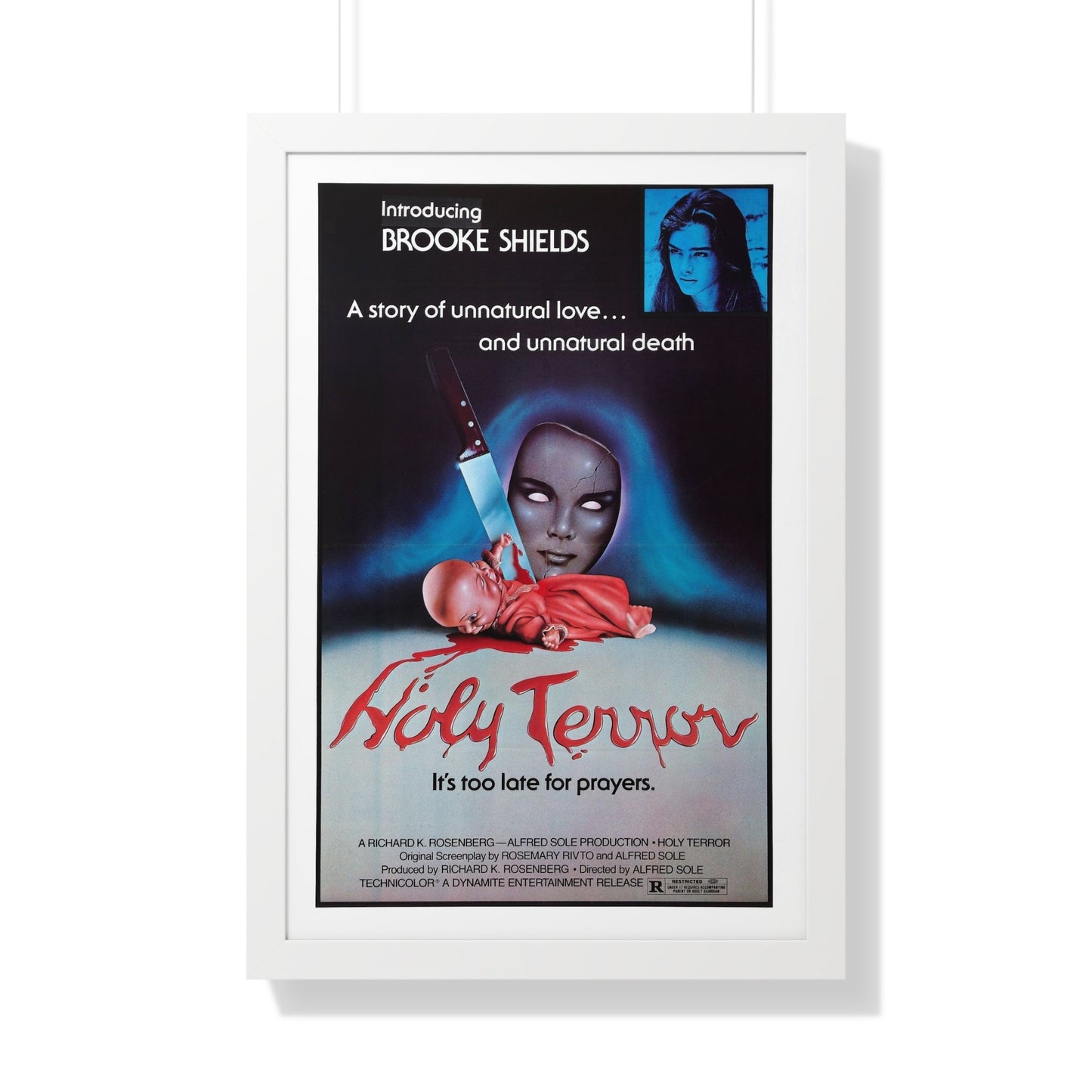 HOLY TERROR (ALICE SWEET ALICE) 1976 - Framed Movie Poster-20" x 30"-The Sticker Space