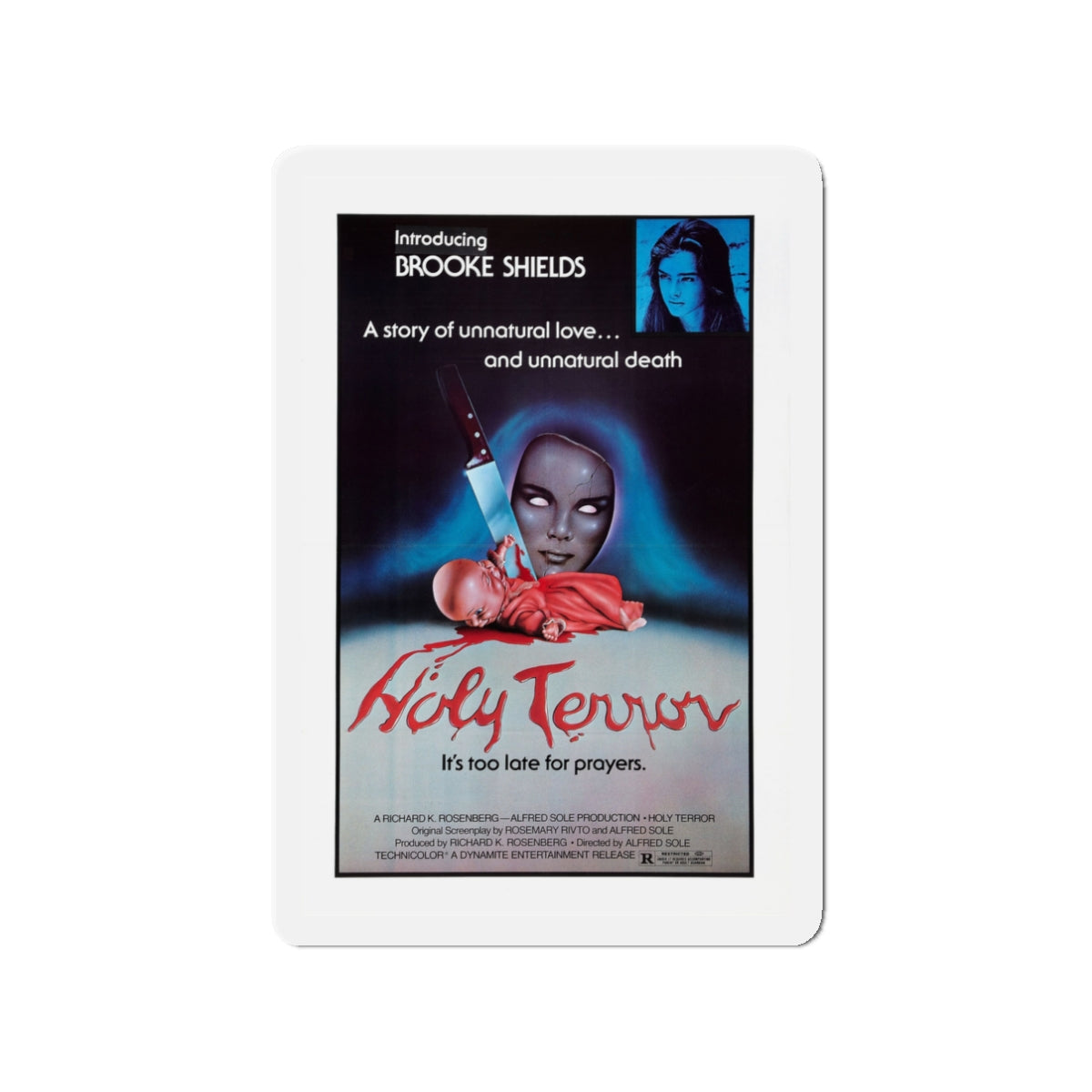 HOLY TERROR (ALICE SWEET ALICE) 1976 Movie Poster - Die-Cut Magnet-3" x 3"-The Sticker Space