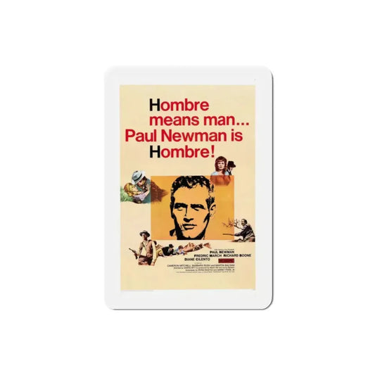 Hombre 1967 Movie Poster Refrigerator Magnet 2 Inch - The Sticker Space