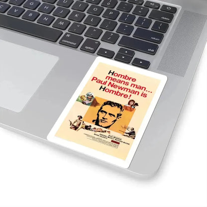 Hombre 1967 Movie Poster - STICKER Vinyl Kiss-Cut Decal - The Sticker Space