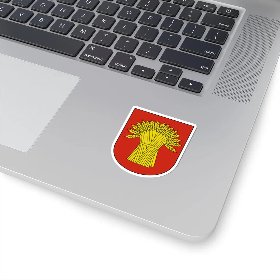 Hombrechtikon-blazon (Switzerland) (Coat of Arms) STICKER Vinyl Kiss-Cut Decal - The Sticker Space