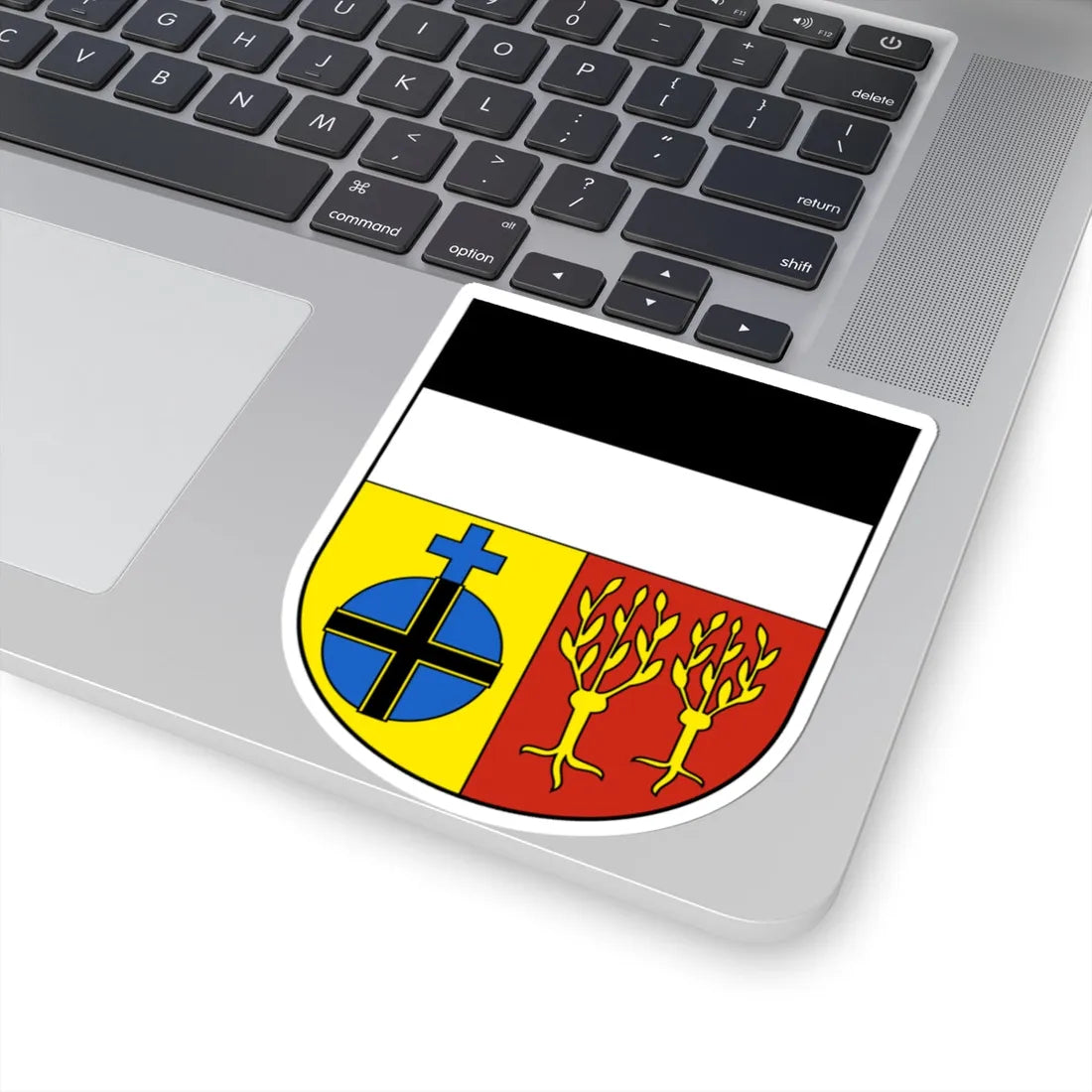 Homburg-blazon (Switzerland) (Coat of Arms) STICKER Vinyl Kiss-Cut Decal - The Sticker Space