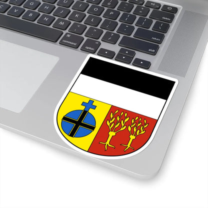Homburg-blazon (Switzerland) (Coat of Arms) STICKER Vinyl Kiss-Cut Decal - The Sticker Space