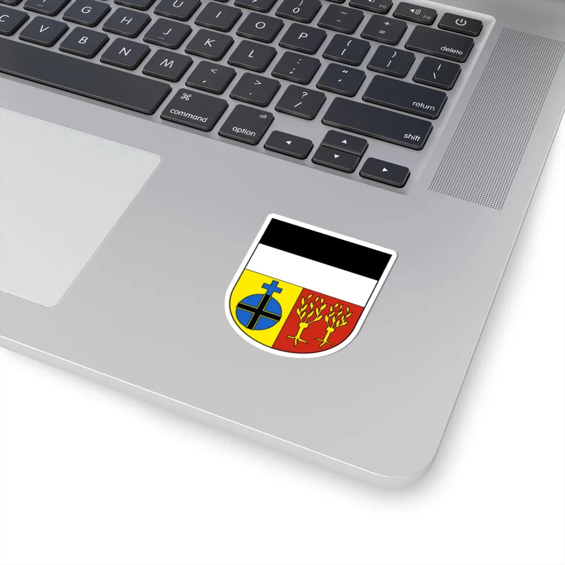 Homburg-blazon (Switzerland) (Coat of Arms) STICKER Vinyl Kiss-Cut Decal - The Sticker Space