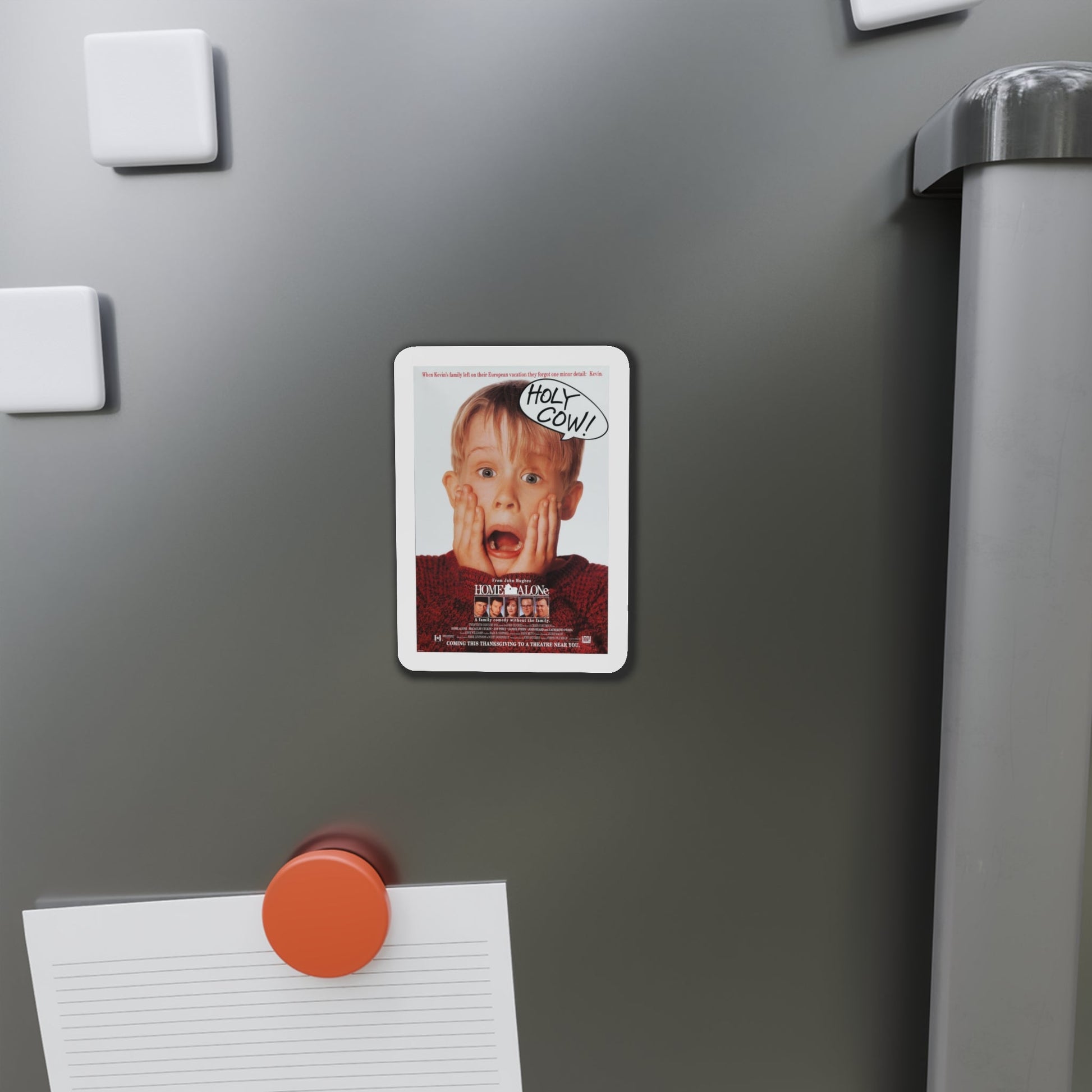 Home Alone 1990 Movie Poster Die-Cut Magnet-The Sticker Space