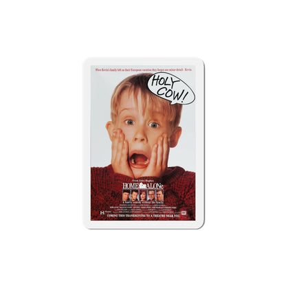 Home Alone 1990 Movie Poster Die-Cut Magnet-6 × 6"-The Sticker Space