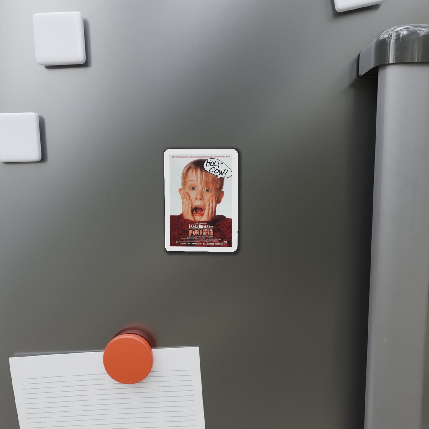 Home Alone 1990 Movie Poster Die-Cut Magnet-The Sticker Space