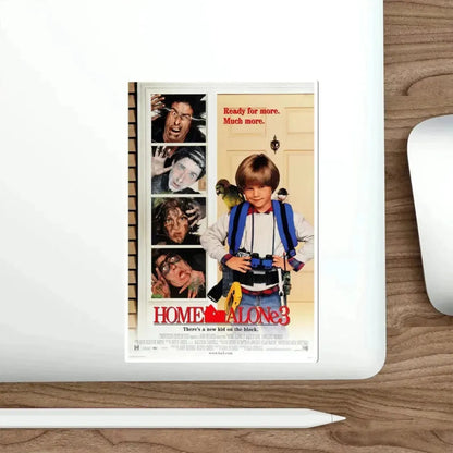 Home Alone 3 1997 Movie Poster STICKER Vinyl Die-Cut Decal - The Sticker Space