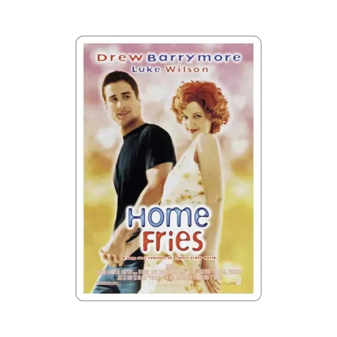 Home Fries 1998 Movie Poster STICKER Vinyl Die-Cut Decal 2 Inch - The Sticker Space