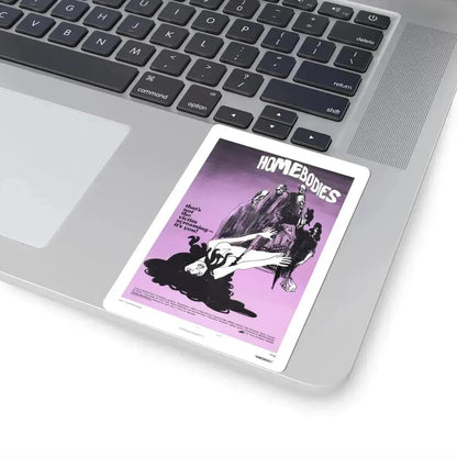 HOMEBODIES 1974 Movie Poster - STICKER Vinyl Kiss-Cut Decal - The Sticker Space
