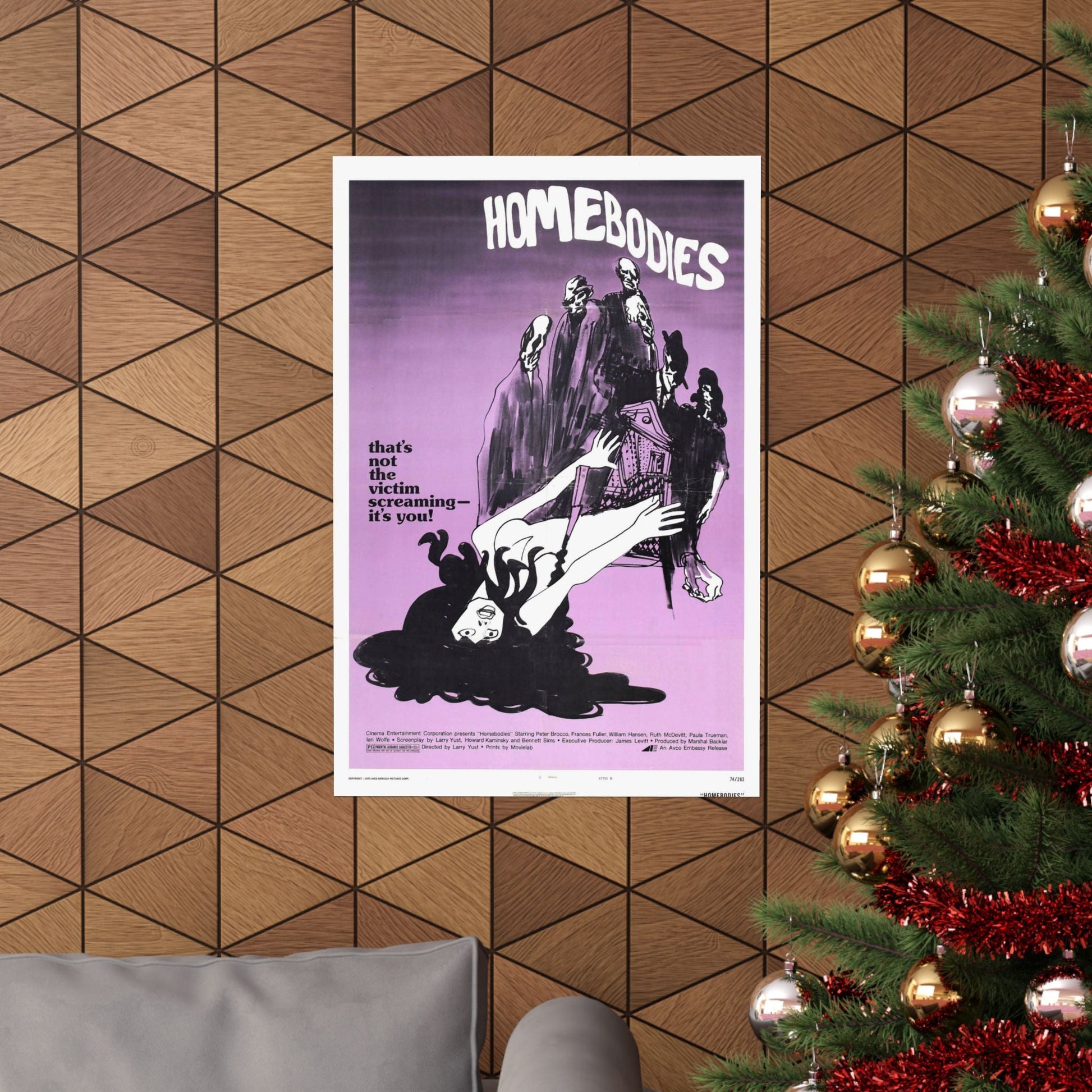 HOMEBODIES 1974 - Paper Movie Poster-The Sticker Space