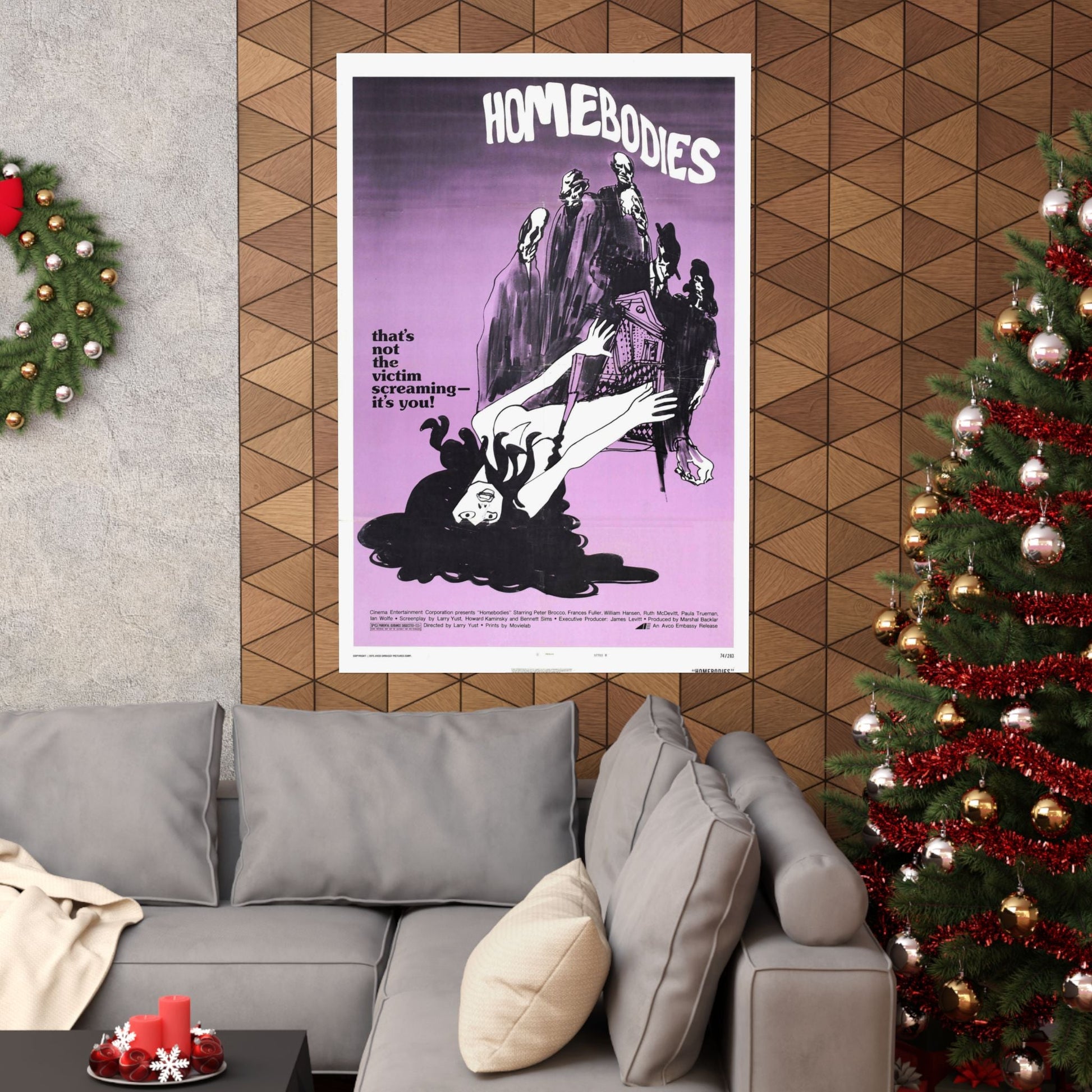 HOMEBODIES 1974 - Paper Movie Poster-The Sticker Space