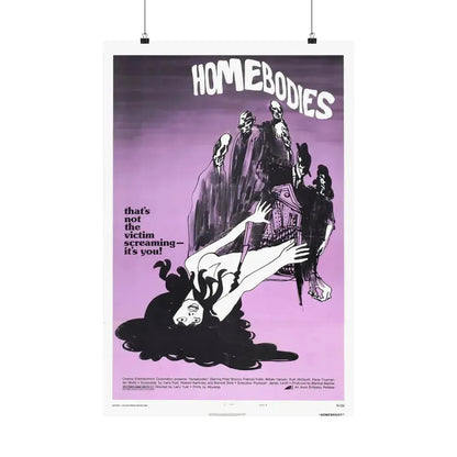 HOMEBODIES 1974 - Paper Movie Poster - The Sticker Space
