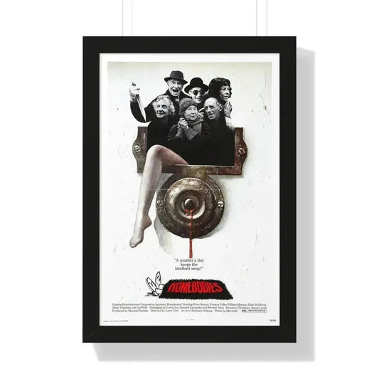 HOMEBODIES (2) 1974 - Framed Movie Poster 16″ x 24″ Black - The Sticker Space