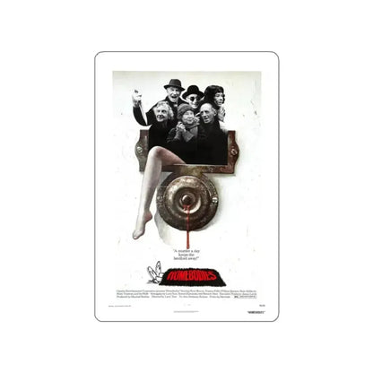 HOMEBODIES (2) 1974 Movie Poster STICKER Vinyl Die-Cut Decal - The Sticker Space