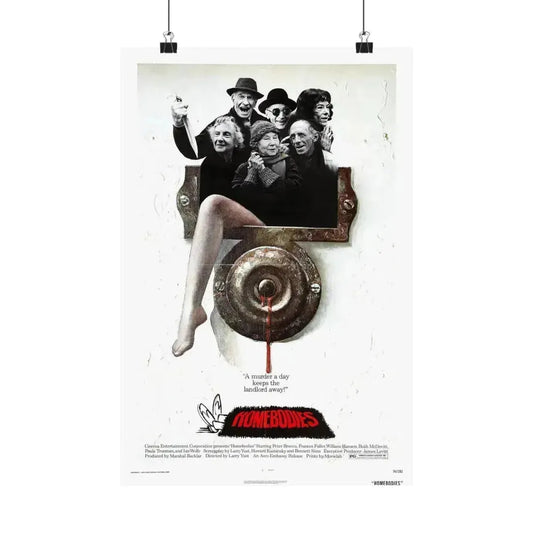 HOMEBODIES (2) 1974 - Paper Movie Poster 12″ x 18″ Matte - The Sticker Space