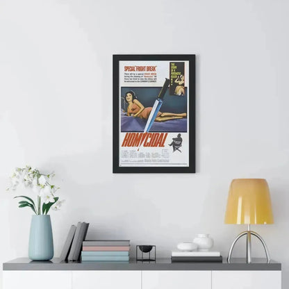HOMICIDAL! 1961 - Framed Movie Poster - The Sticker Space