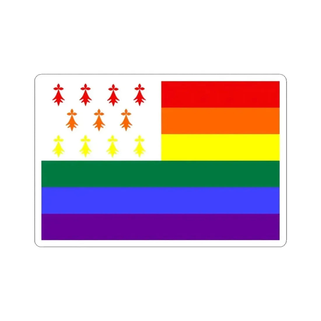 Homo Atao (Belgium) STICKER Vinyl Kiss-Cut Decal 3 Inch White - The Sticker Space