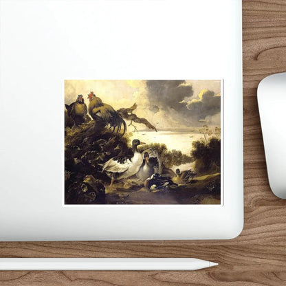SKU:16349968174393266019 Sticker types:White Shape:Die-Cut Sizes:5" × 5"