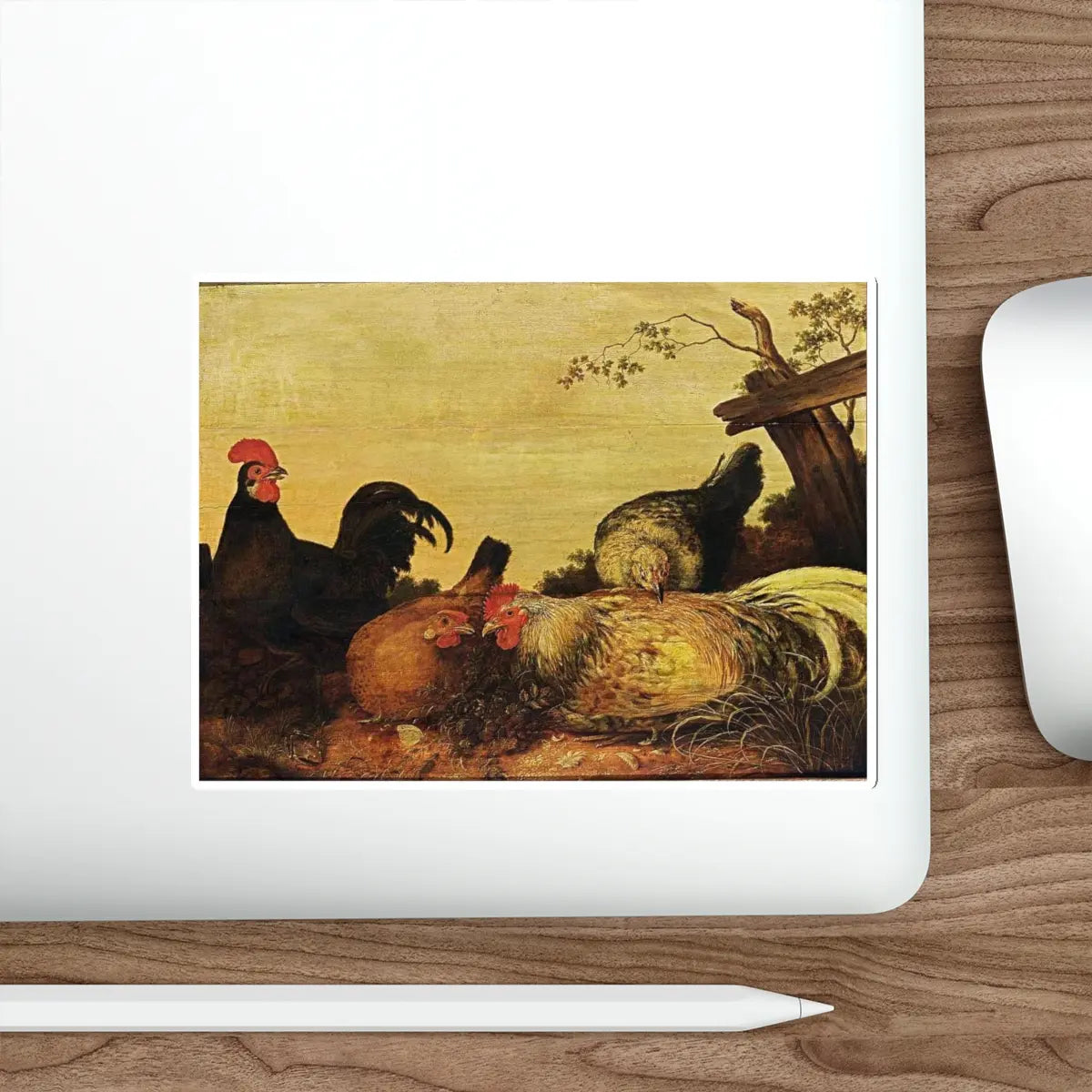 SKU:14610708037523374405 Sticker types:White Shape:Die-Cut Sizes:6" × 6"