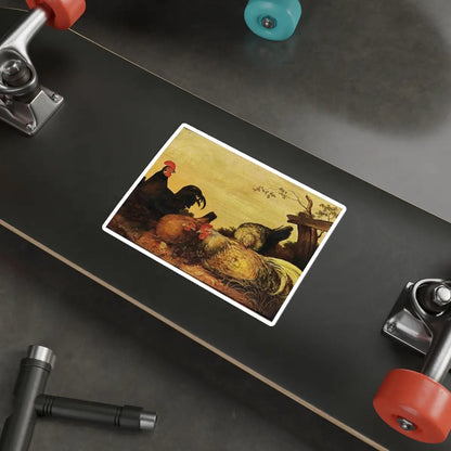 SKU:14610708037523374405 Sticker types:White Shape:Die-Cut Sizes:6" × 6"