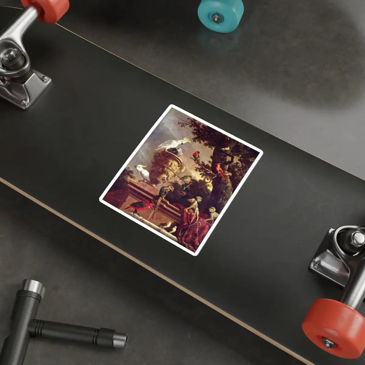 SKU:24874135268630939204 Sticker types:White Shape:Die-Cut Sizes:5" × 5"