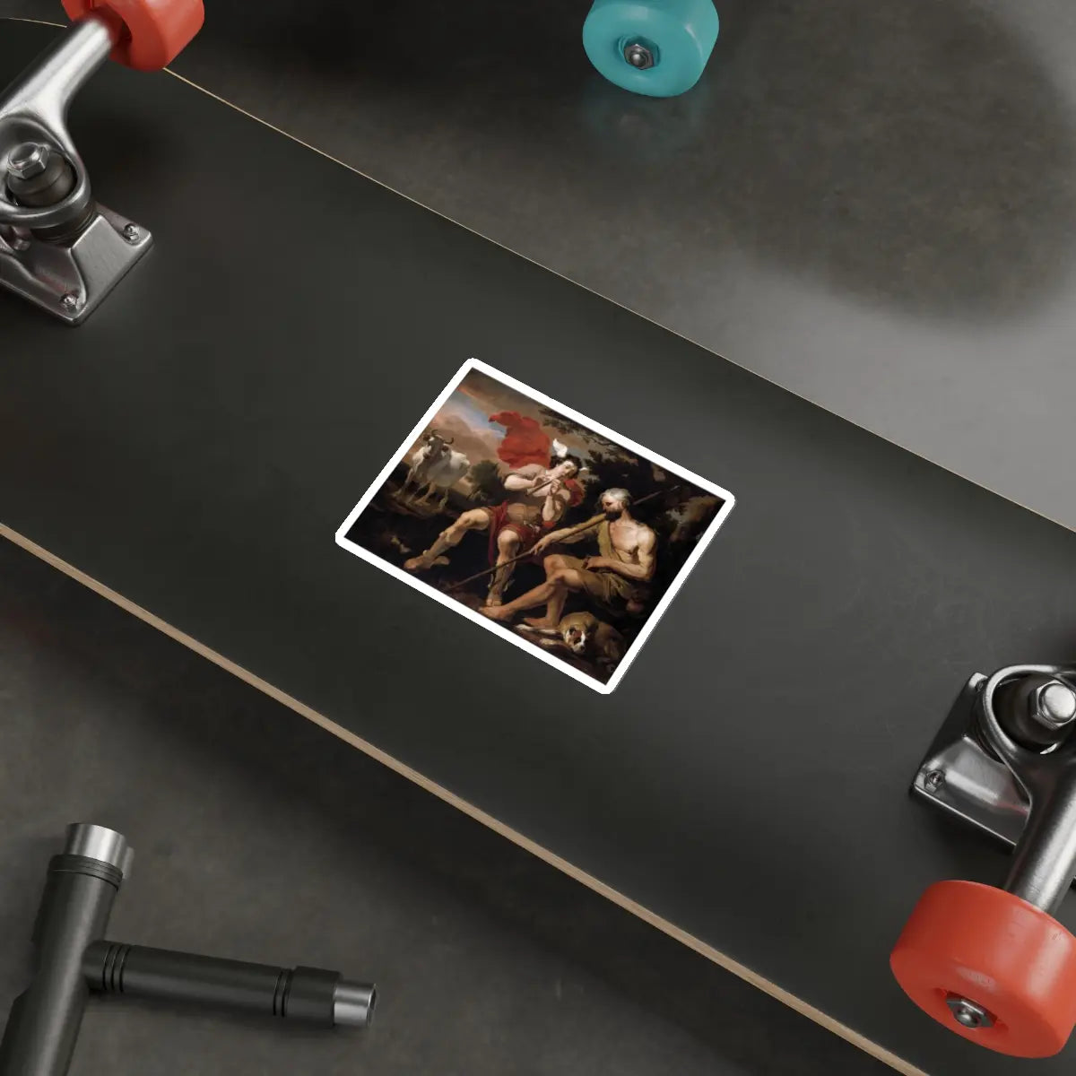 SKU:38403645436486574027 Sticker types:White Shape:Die-Cut Sizes:4" × 4"