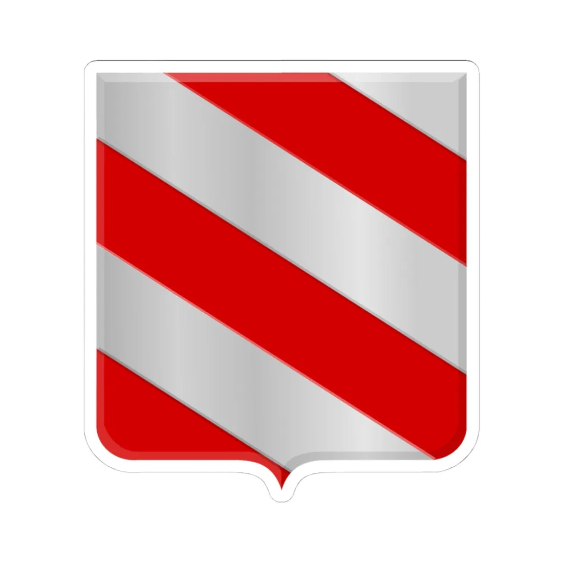 Honelles wapen (Belgium) (Coat of Arms) STICKER Vinyl Kiss-Cut Decal - The Sticker Space