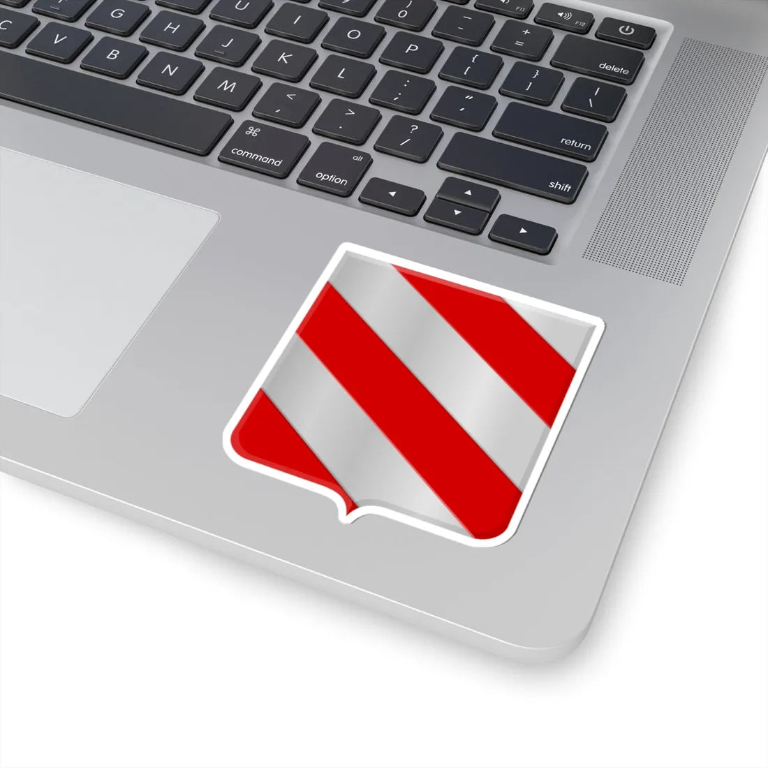 Honelles wapen (Belgium) (Coat of Arms) STICKER Vinyl Kiss-Cut Decal - The Sticker Space