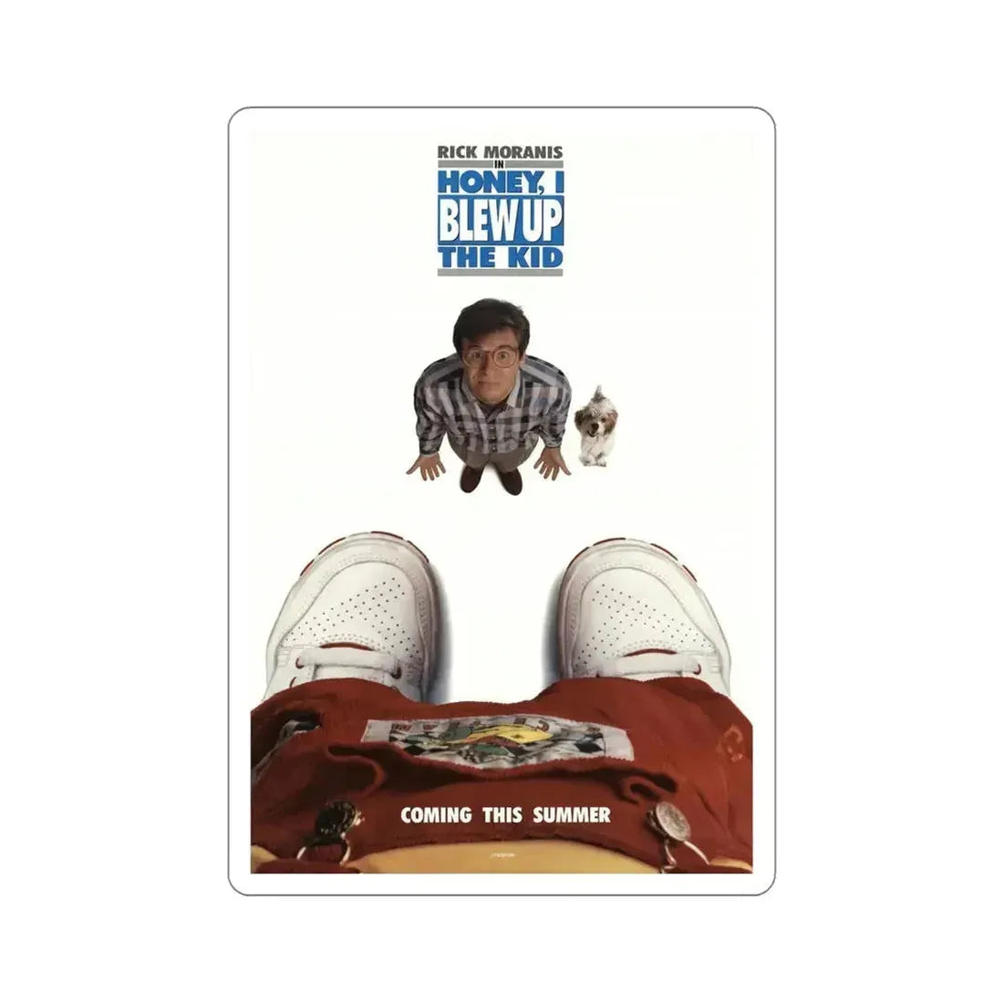 Honey I Blew Up the Kid 1992 Movie Poster STICKER Vinyl Die-Cut Decal - The Sticker Space