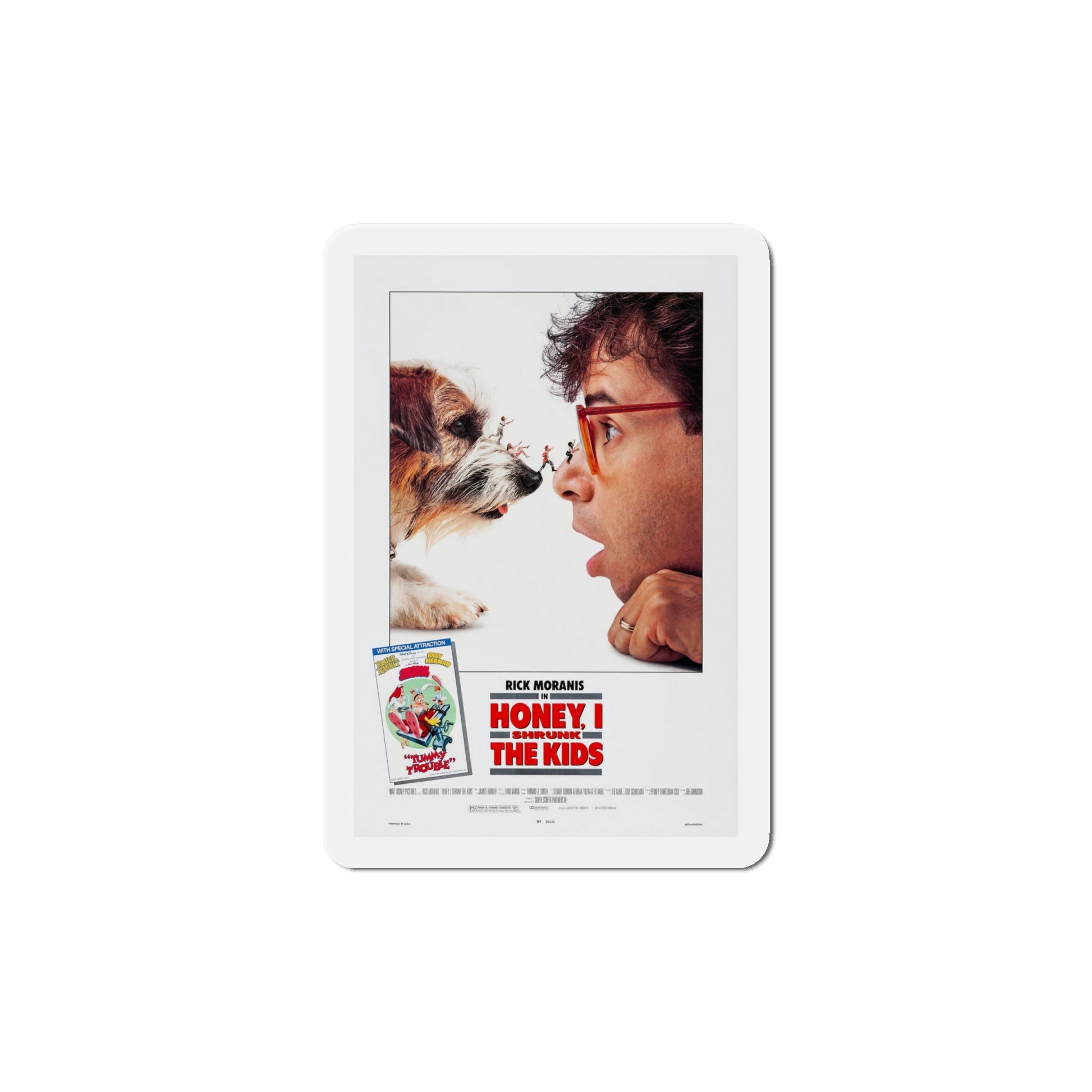 Honey, I Shrunk the Kids 1989 Movie Poster Die-Cut Magnet-The Sticker Space