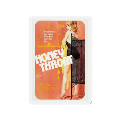 HONEY THROAT 1980 Movie Poster - Refrigerator Magnet - The Sticker Space